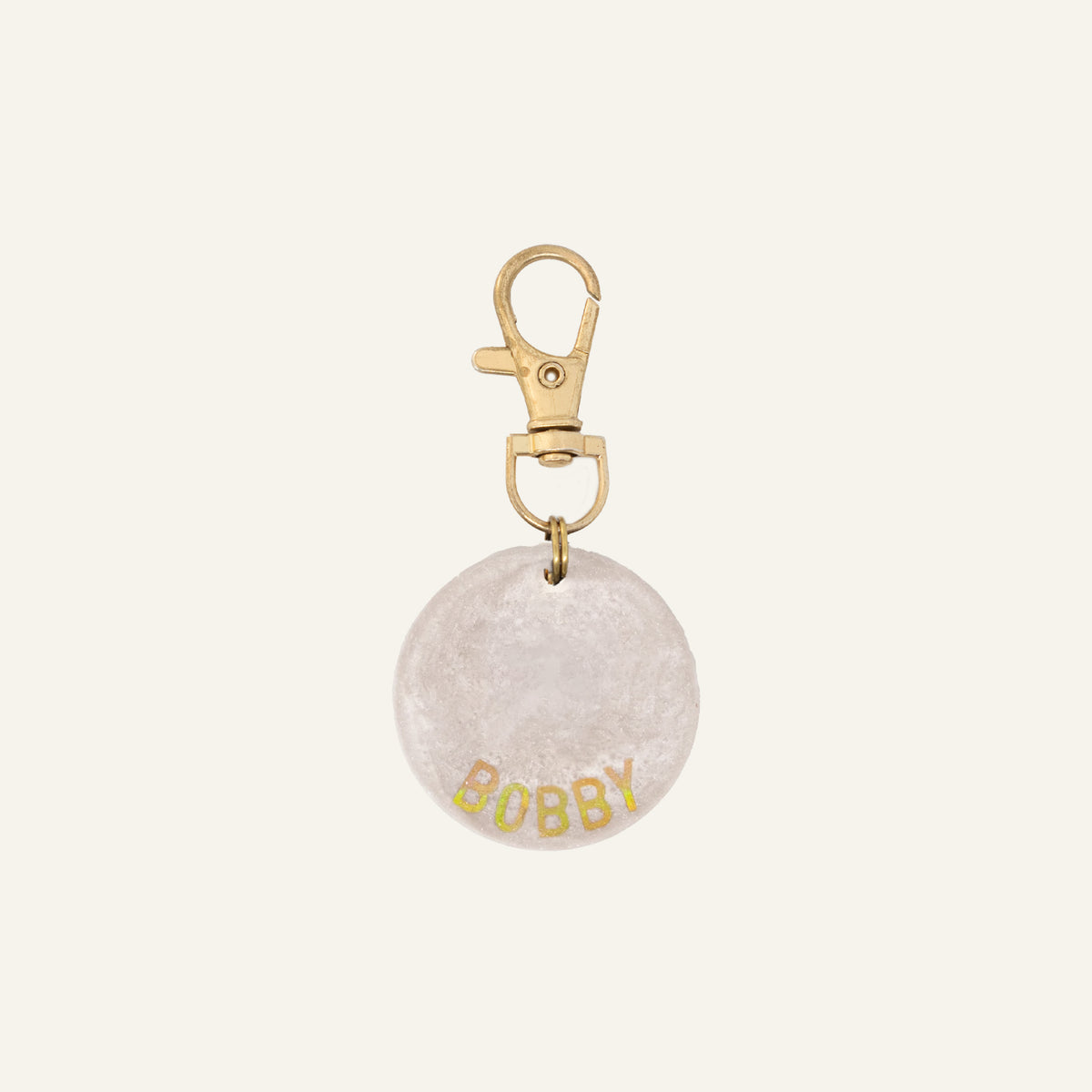 CUSTOM CHARM NAME TAG - GOUD