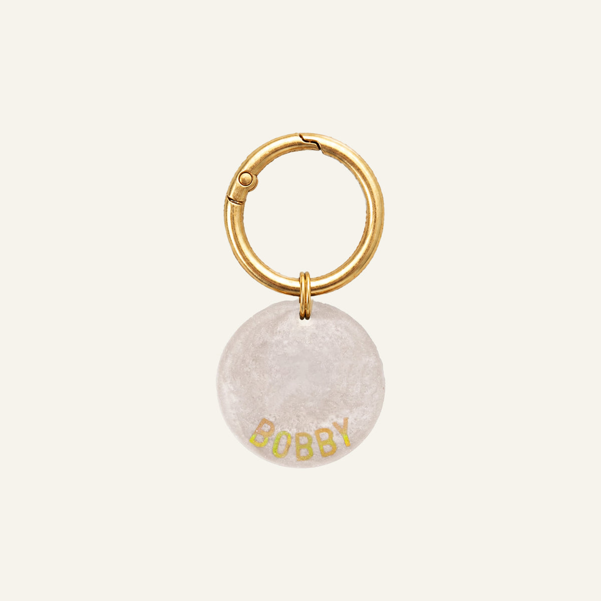 CUSTOM CHARM NAME TAG - GOUD
