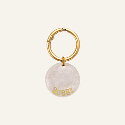 CUSTOM CHARM NAME TAG - GOUD