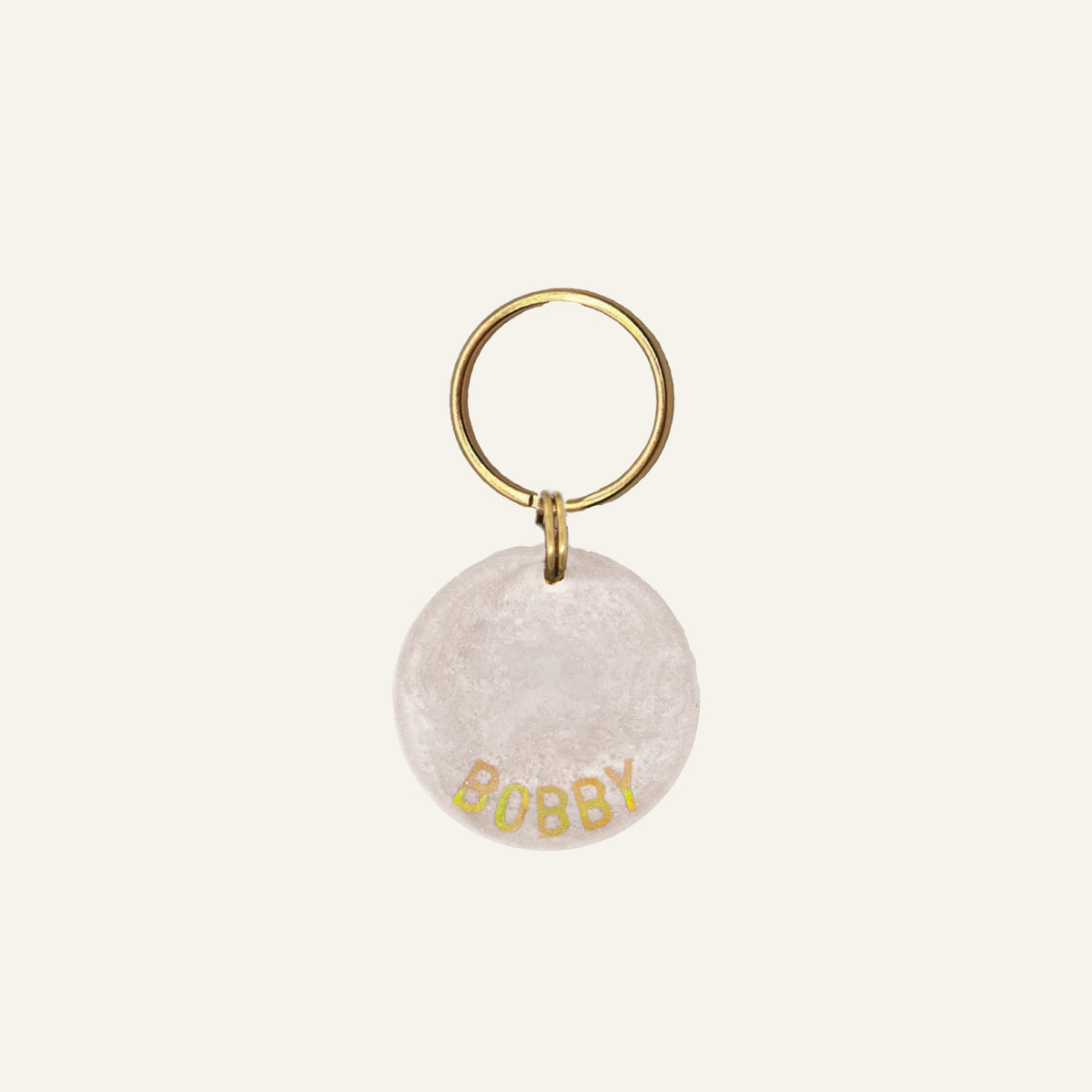 CUSTOM CHARM NAME TAG - GOUD