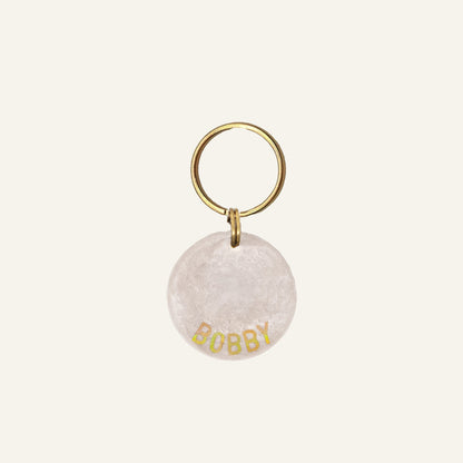 CUSTOM CHARM NAME TAG - GOUD