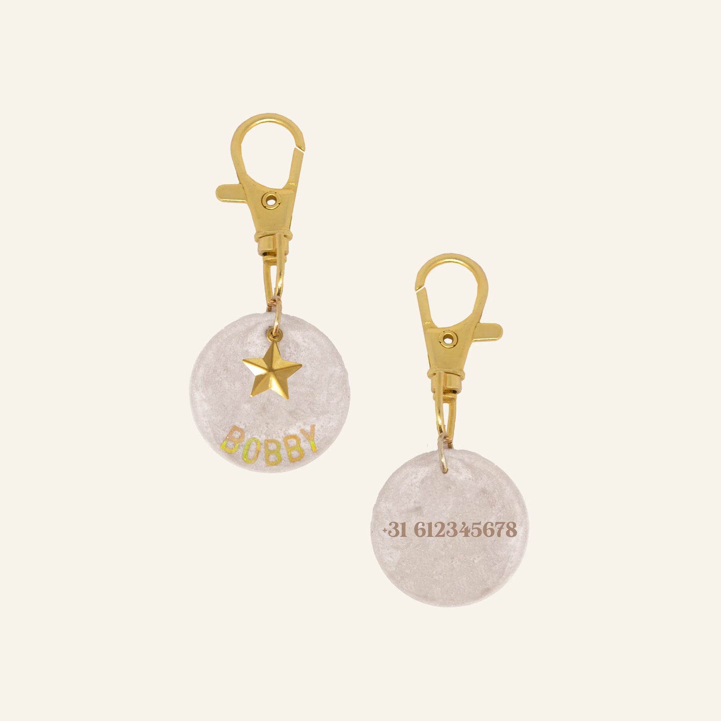 Custom Charm Name Tag