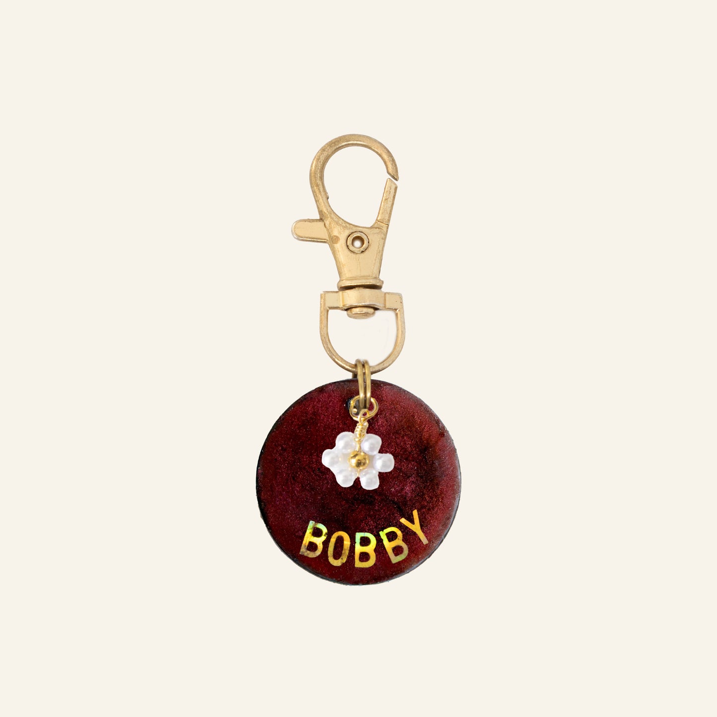 Custom Charm Name Tag