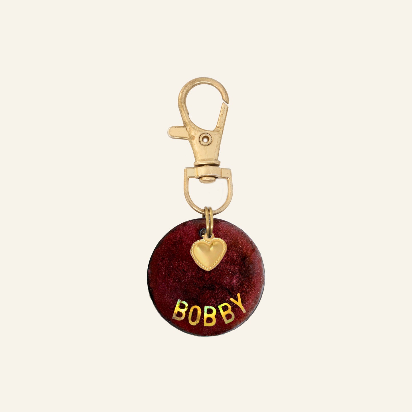 Custom Charm Name Tag