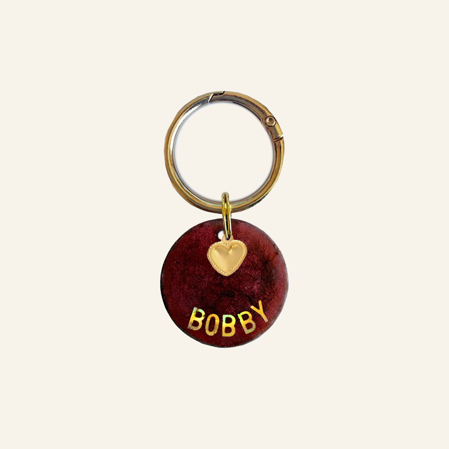 Custom Charm Name Tag