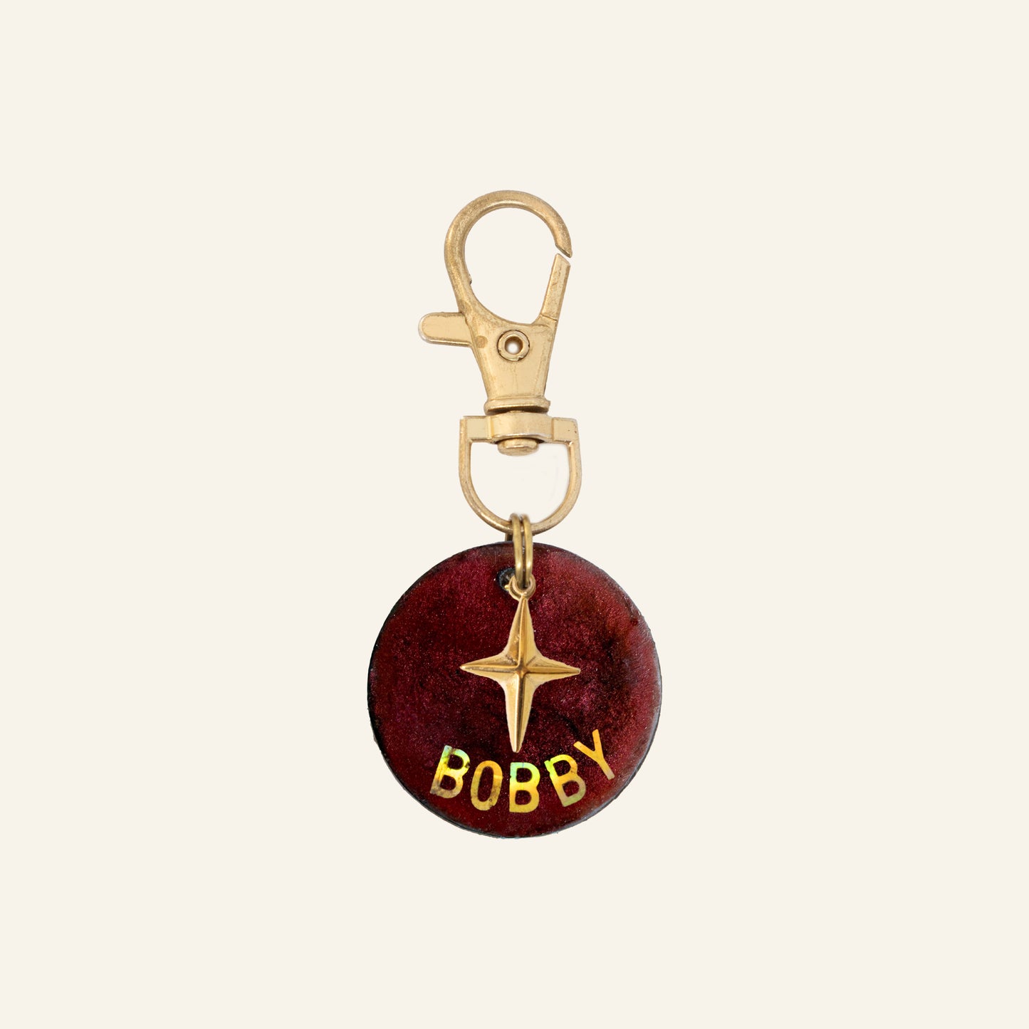 Custom Charm Name Tag