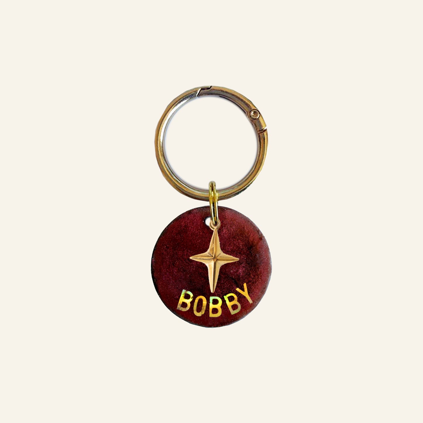 Custom Charm Name Tag