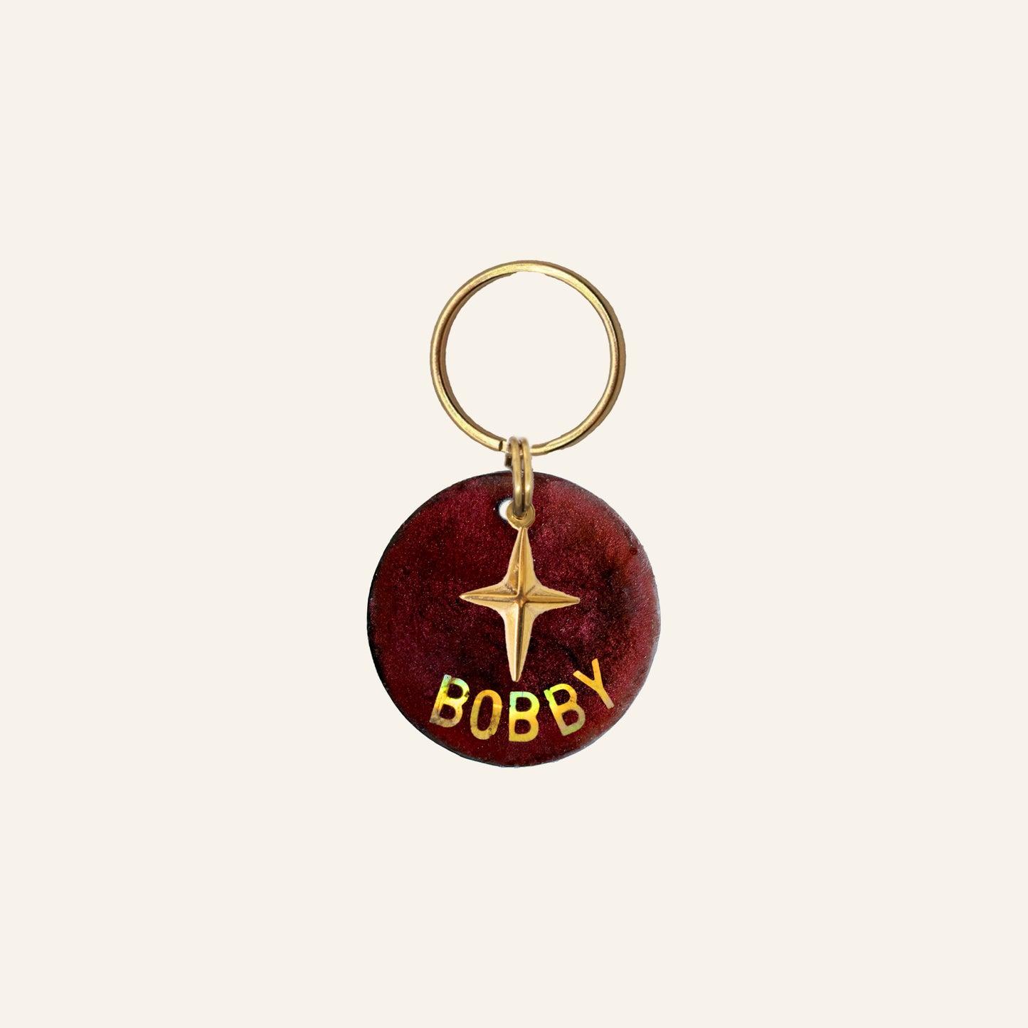 Custom Charm Name Tag