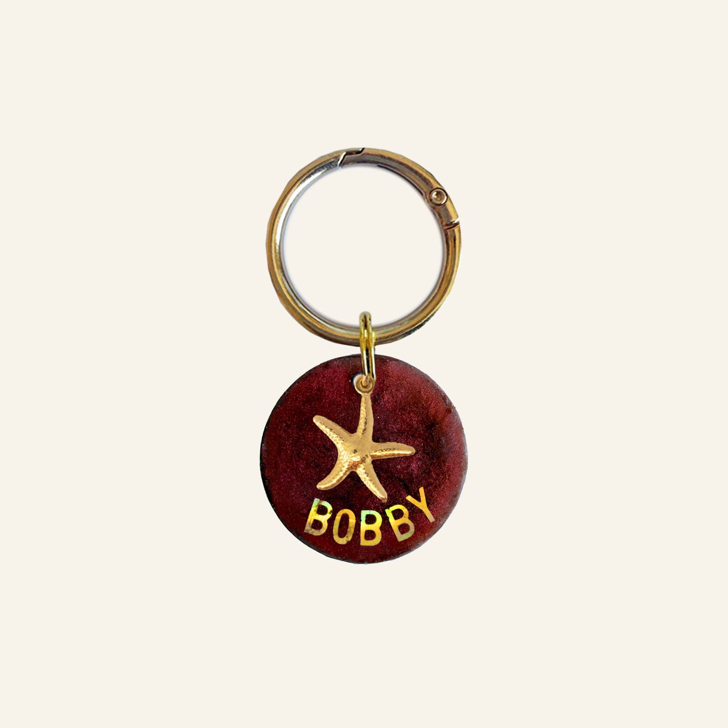 Custom Charm Name Tag