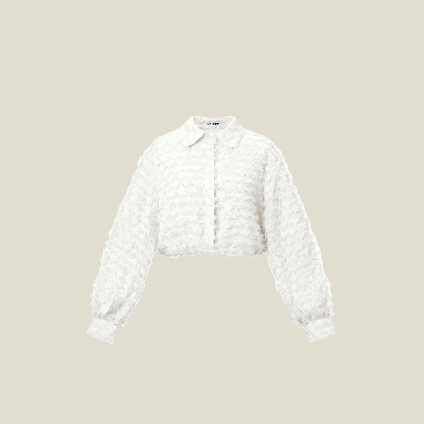 CUTE RUFFLES BLOUSE - WIT