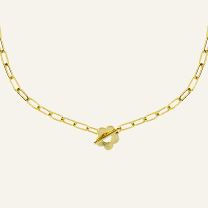 DAISY LOCK KETTING - GOUD