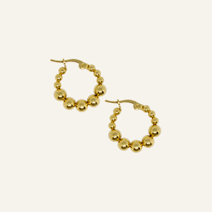DOTS HOOPS - GOLD