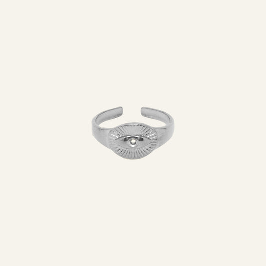 EYE RING ZILVER