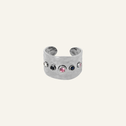 FESTIVE BOLD RING - ZILVER