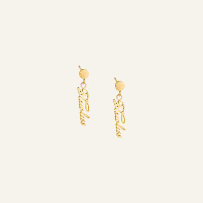 FLAWLESS OORBELLEN - GOUD