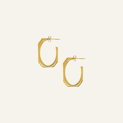 GEO EARRINGS - GOLD