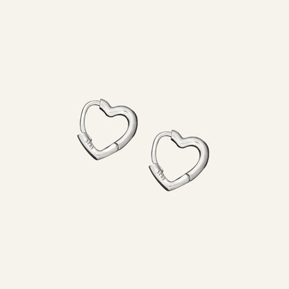 SWEETHEART CREOLES - SILVER