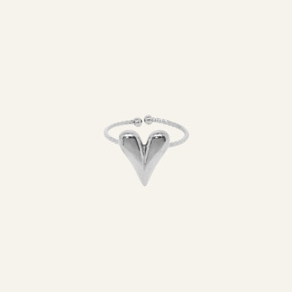 Heart Ring - Silver