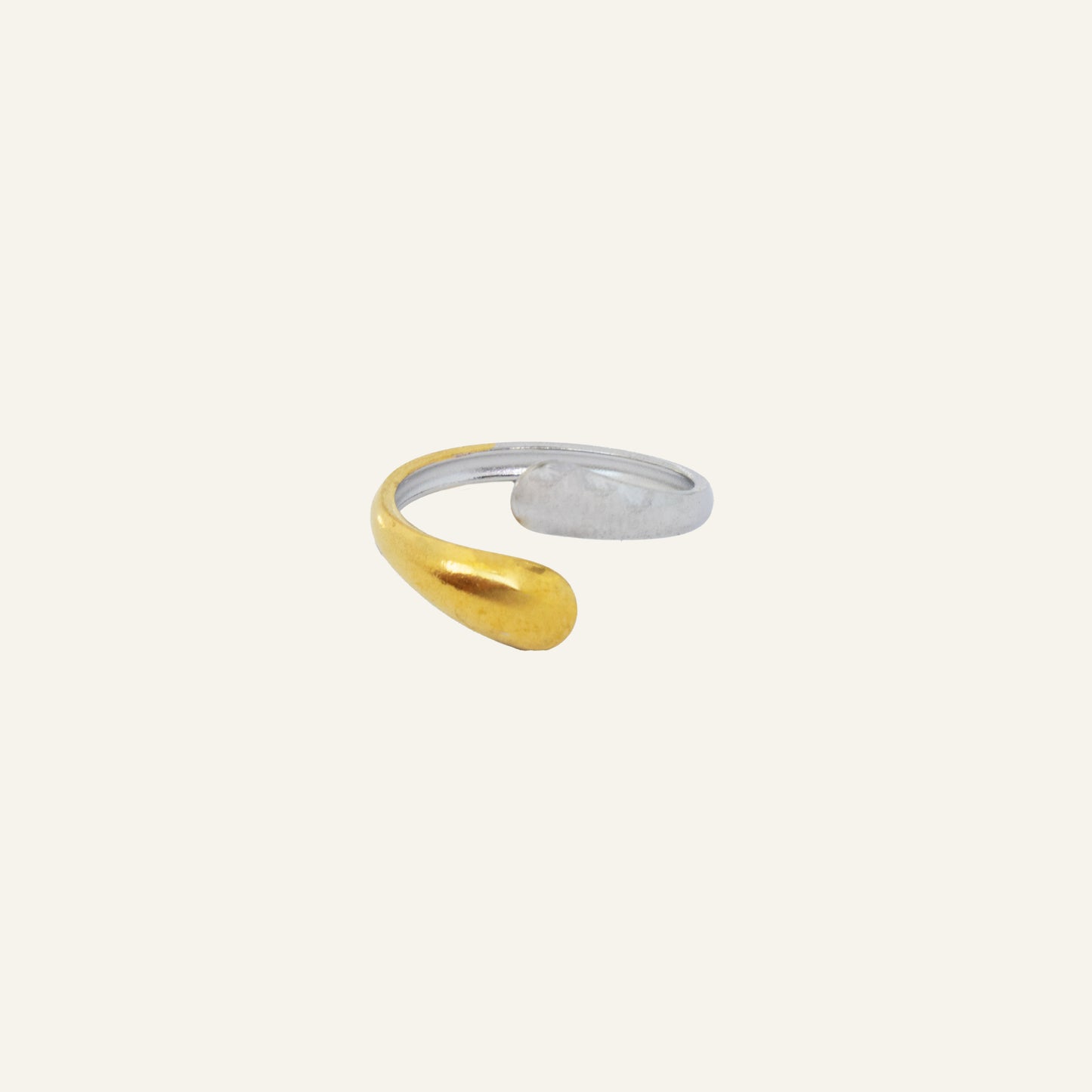HUG RING - GOLD/SILVER