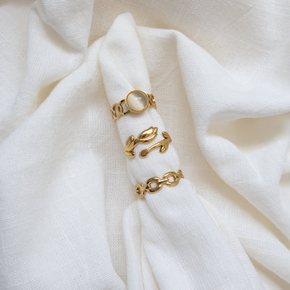 TULIP RING - GOUD