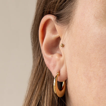 Fancy Hoops - Gold