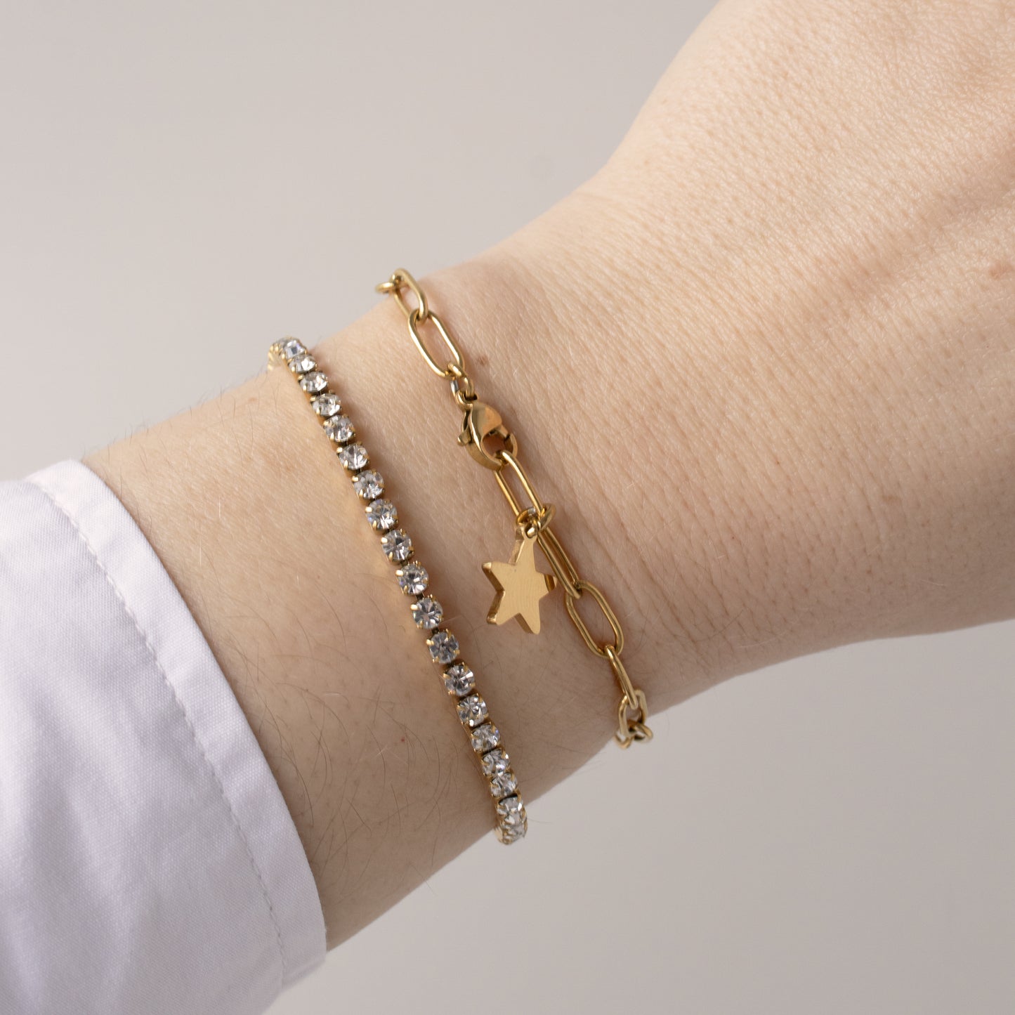 STAR ARMBAND GOUD