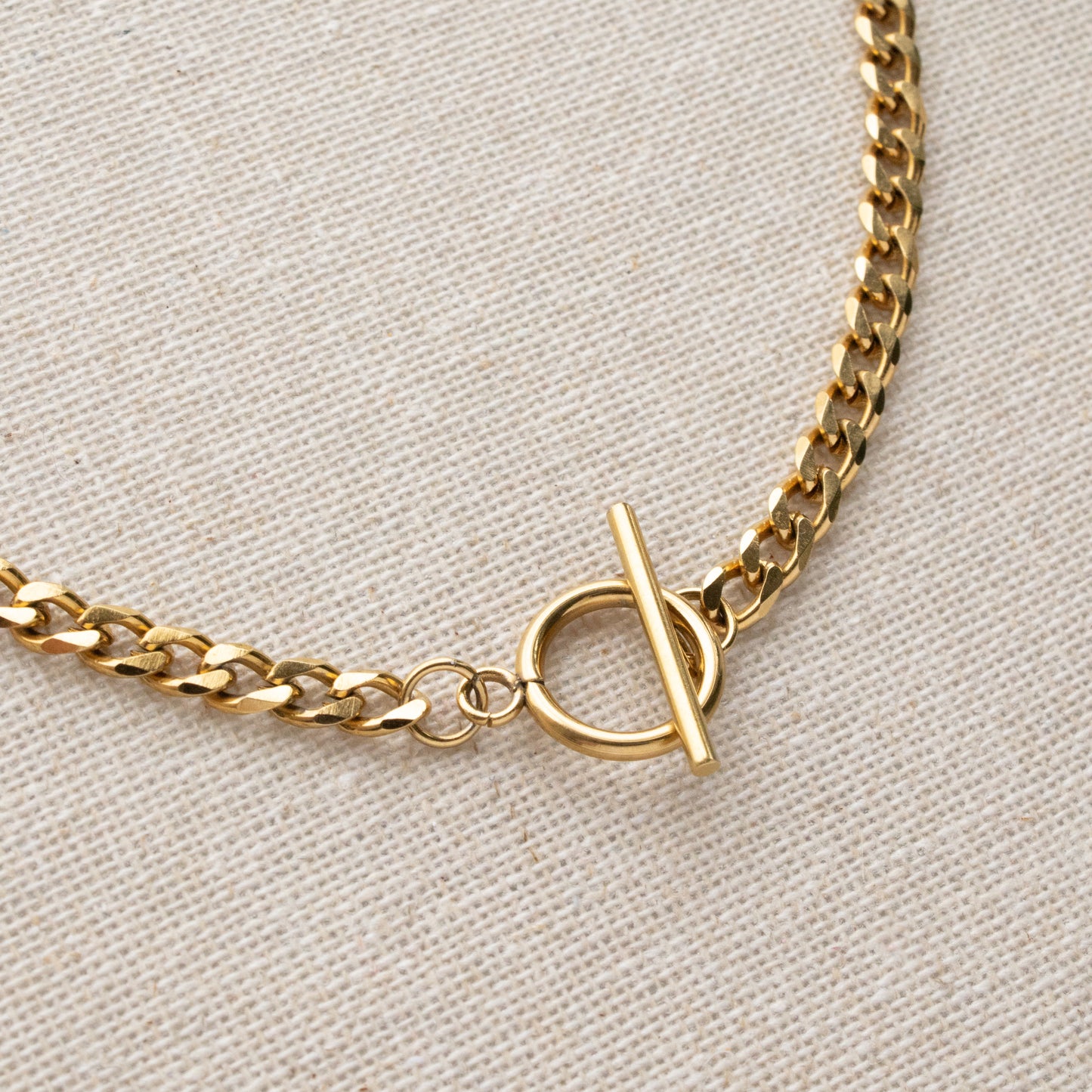 CHAIN LOCK KETTING GOUD