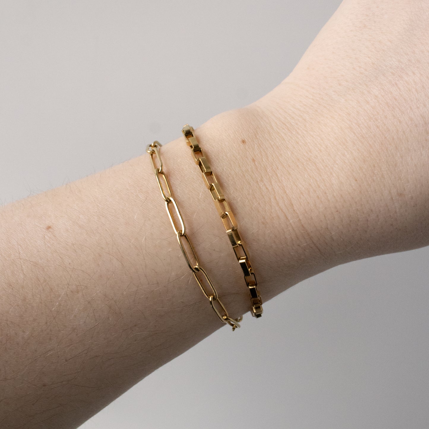 CHAIN ARMBAND GOUD