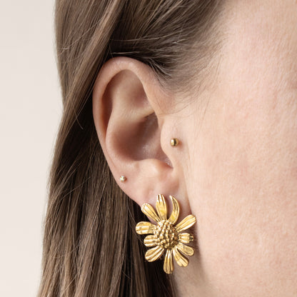 DAISY STATEMENT OORBELLEN - GOUD
