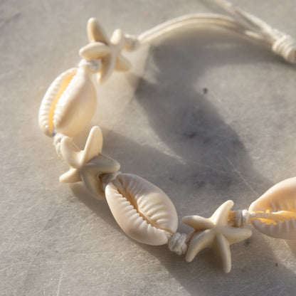 Shells Bracelet - Cream
