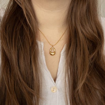 ORGANIC KETTING - GOUD
