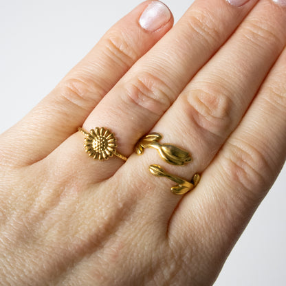 Daisy Ring - Gold