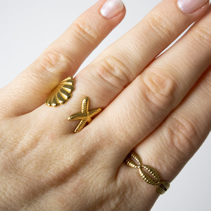Ocean Ring - Gold