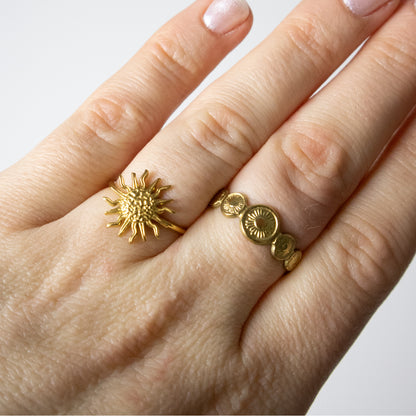 SUN RING - GOLD