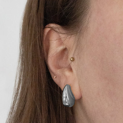 DROP EARRINGS - SILVER