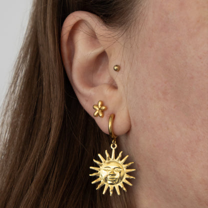 SUNNY CREOLES - GOLD