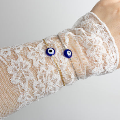 Lucky Eye Bracelet - Silver