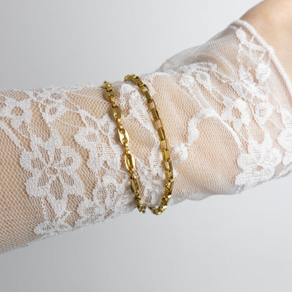 OVALS ARMBAND - GOUD