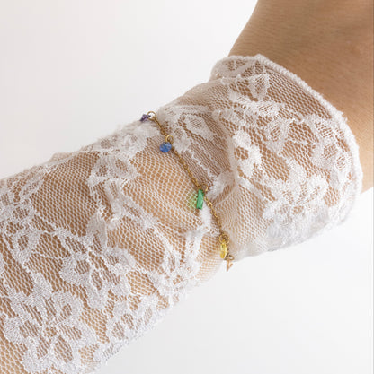 COLORFUL ARMBAND - GOUD