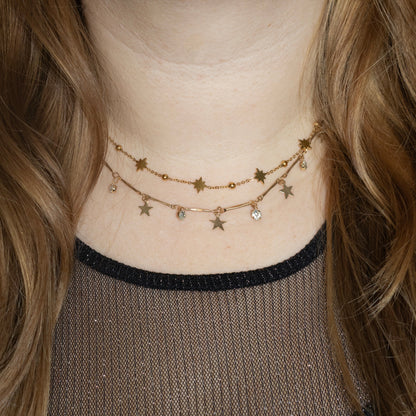 STARRY KETTING - GOUD