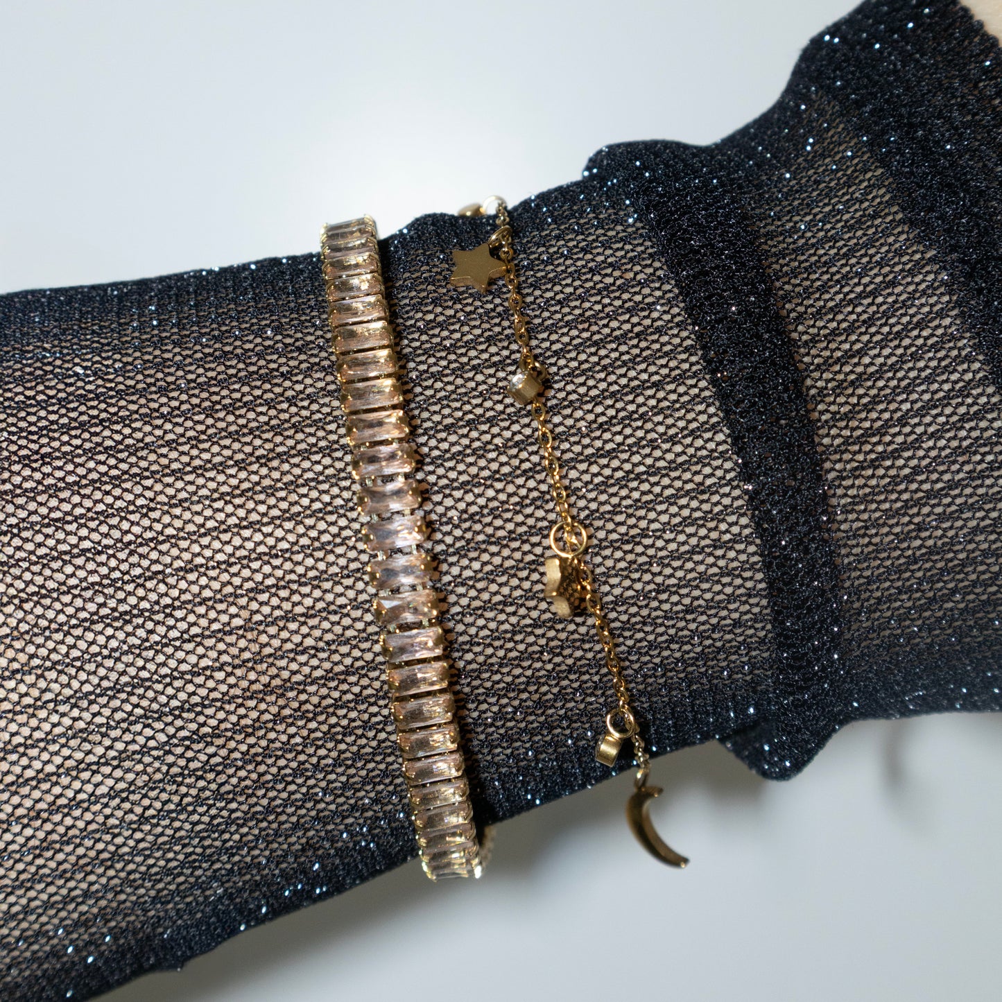 ZIRKONIA ARMBAND GOUD