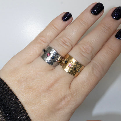 Festive Bold Ring - Gold