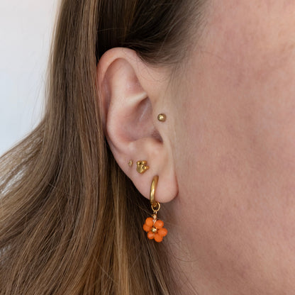 CROWN STUDS - GOLD