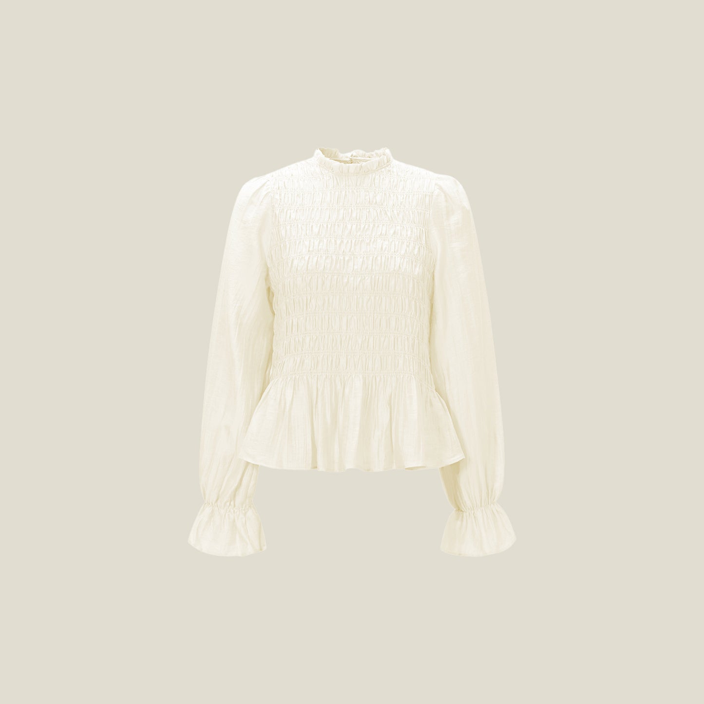 IT GIRL BLOUSE - CRÈME