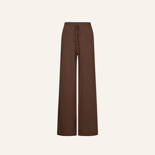 LOUNGE BROEK - BRUIN
