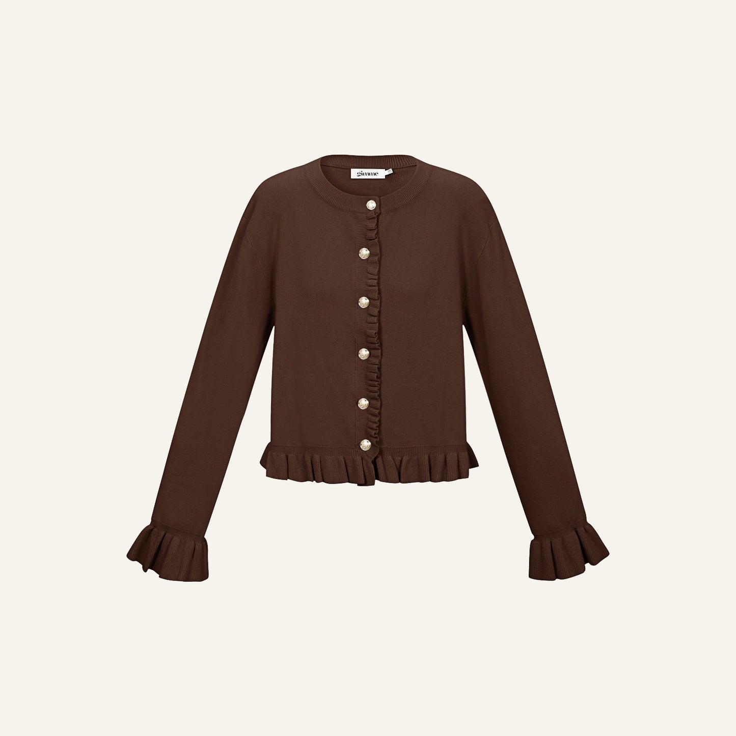 LOUNGE CARDIGAN - BRUIN