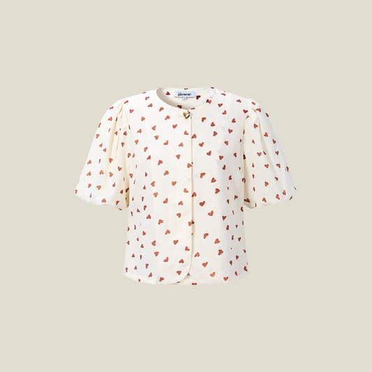 LOVE YOU BLOUSE - WIT