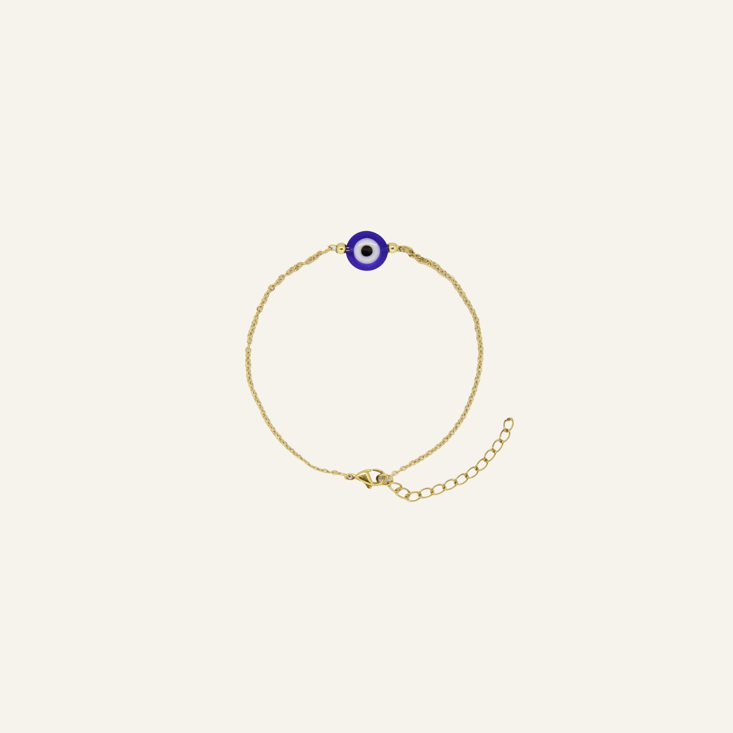 LUCKY EYE ARMBAND GOUD