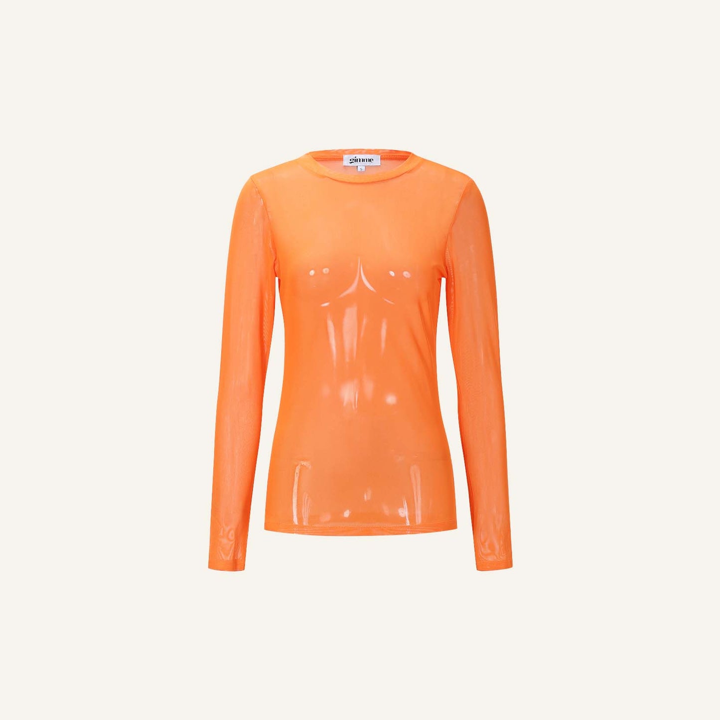 MESH TOP - ORANJE