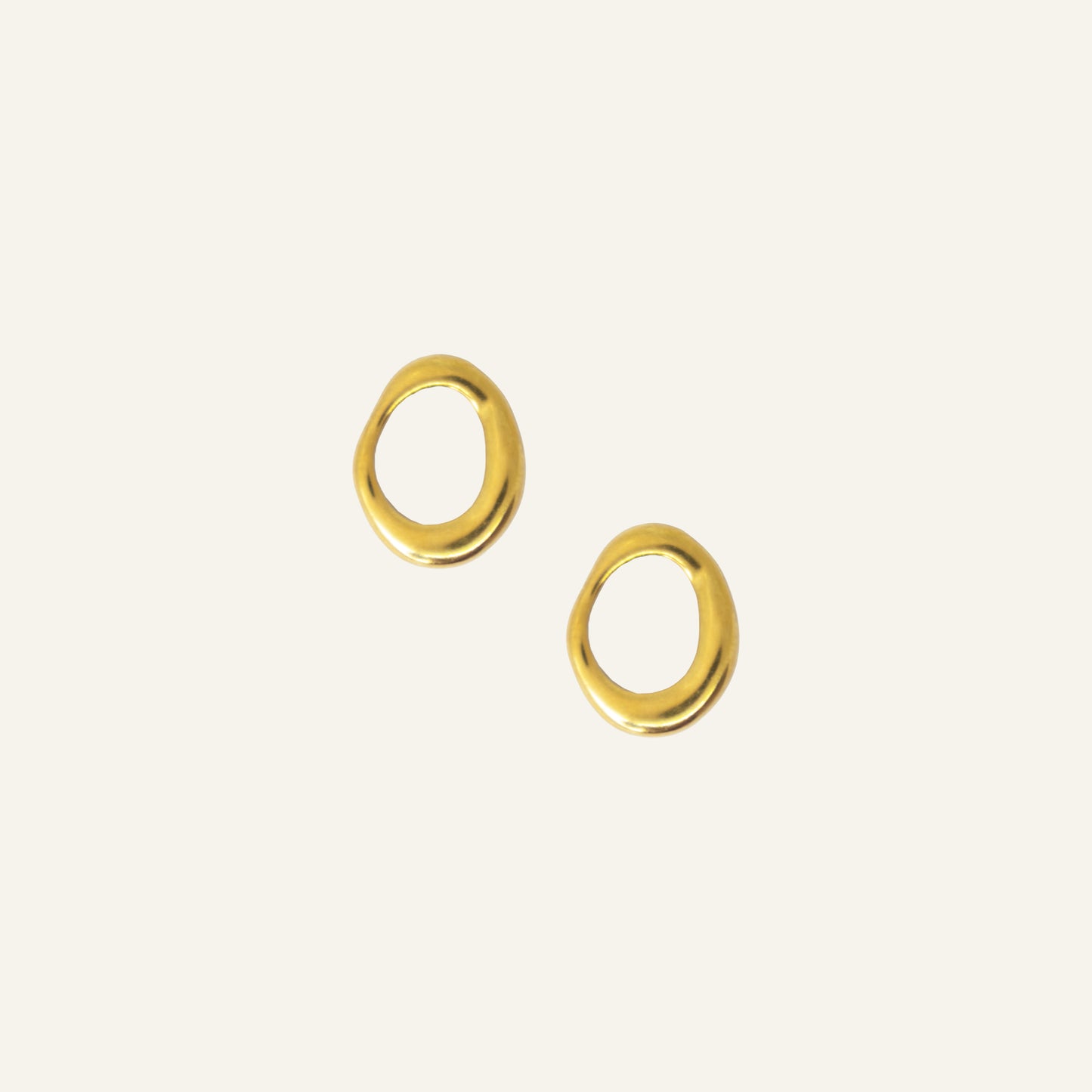 ORGANIC OORBELLEN - GOUD